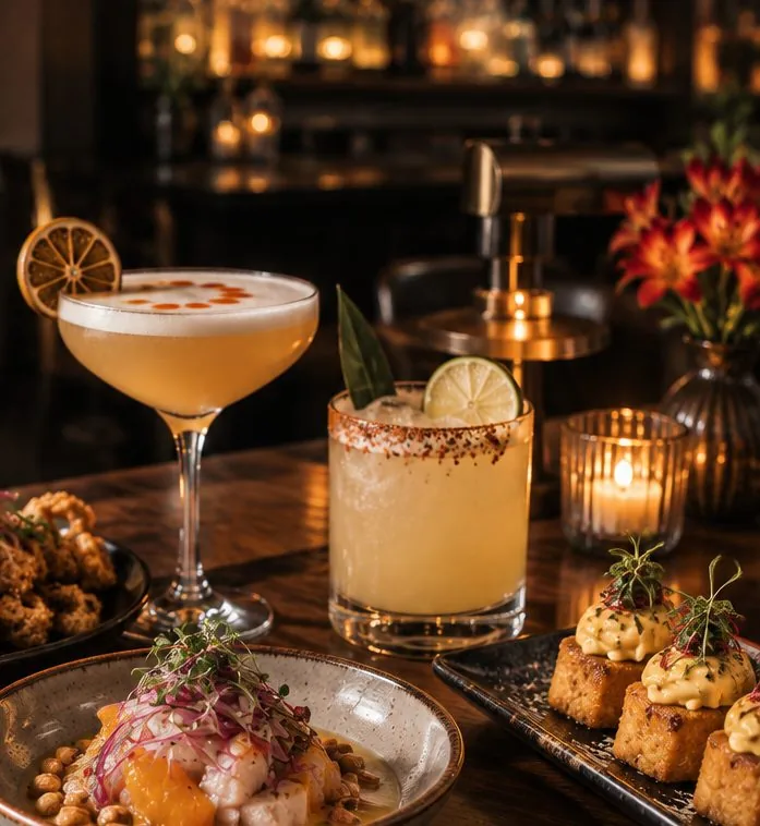 Piqueos and craft cocktails at Sabor Peruano Happy Hour